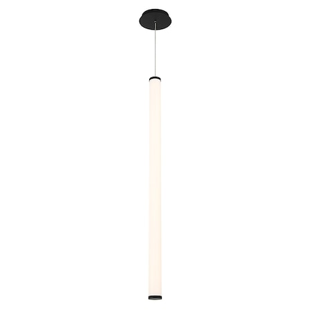 Dweled Flare 45in LED Linear Pendant 3000K in Black PD-709
